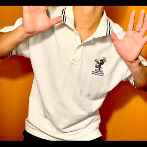 Vintage Marvin The Martian Disney Polo Shirt